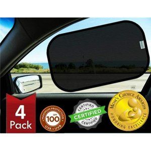 Car Window Shade (4Pack)- Car Window Shade for Baby- Car Seat Sun Protection